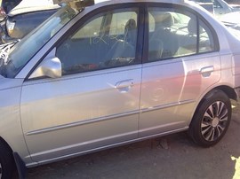 2003 HONDA CIVIC, SILVER, EX, 1.7L, VTEC, AT.  A25057